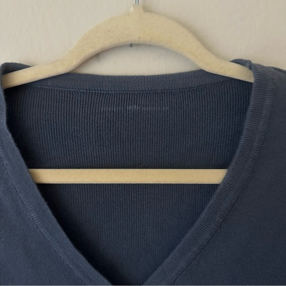 Brandy Melville Blue Jumper Cardigan Cropped - Picture 5 of 9